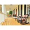 Westinghouse Two-Light Outdoor Flush Fixture Orwell Textured Black Steel Frstd Gls 6204800 - alternate 2